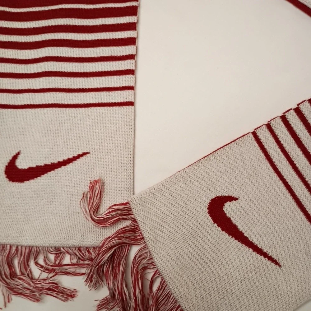 Nike Scarf‎ Unisex ALABAMA CRIMSON TIDE Red White Winter 61